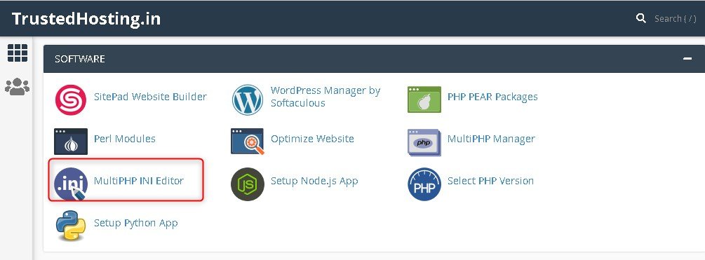 Overview – Cpanel