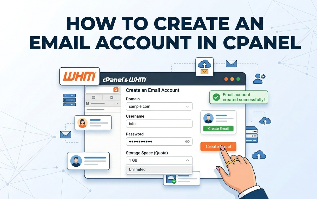 How to Create an Email Account in cPanel How to Create an Email Account in cPanel
