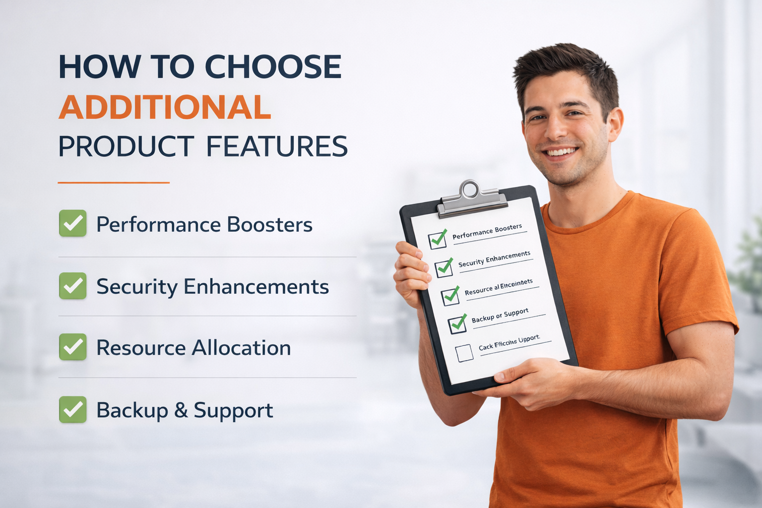 How to Choose Additional Product Features How to Choose Additional Product Features