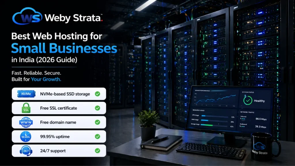 Best Web Hosting for Small Businesses in India (2026 Guide)