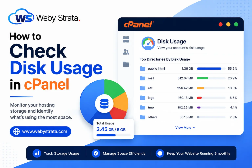 How to Check Disk Space Usage from cPanel?