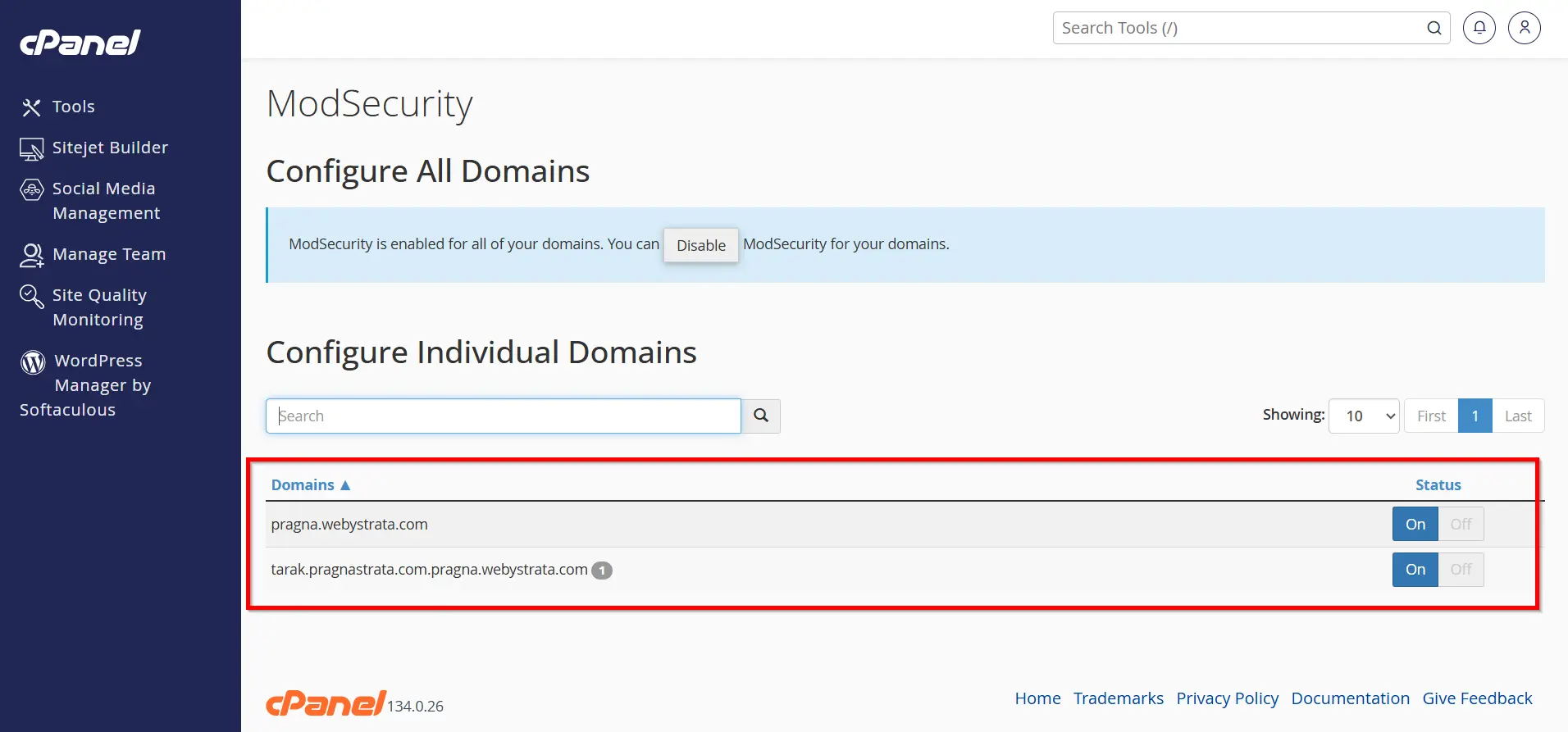 how-to-disable-modsecurity-in-cpanel