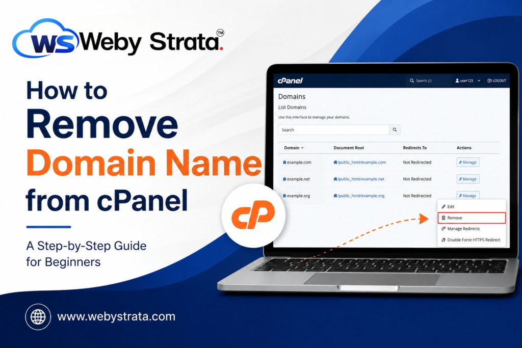 How to Remove a Domain Name from cPanel