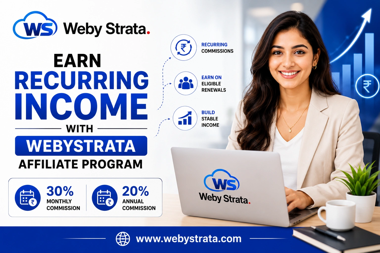 How to Earn Recurring Income with the WebyStrata Affiliate Program