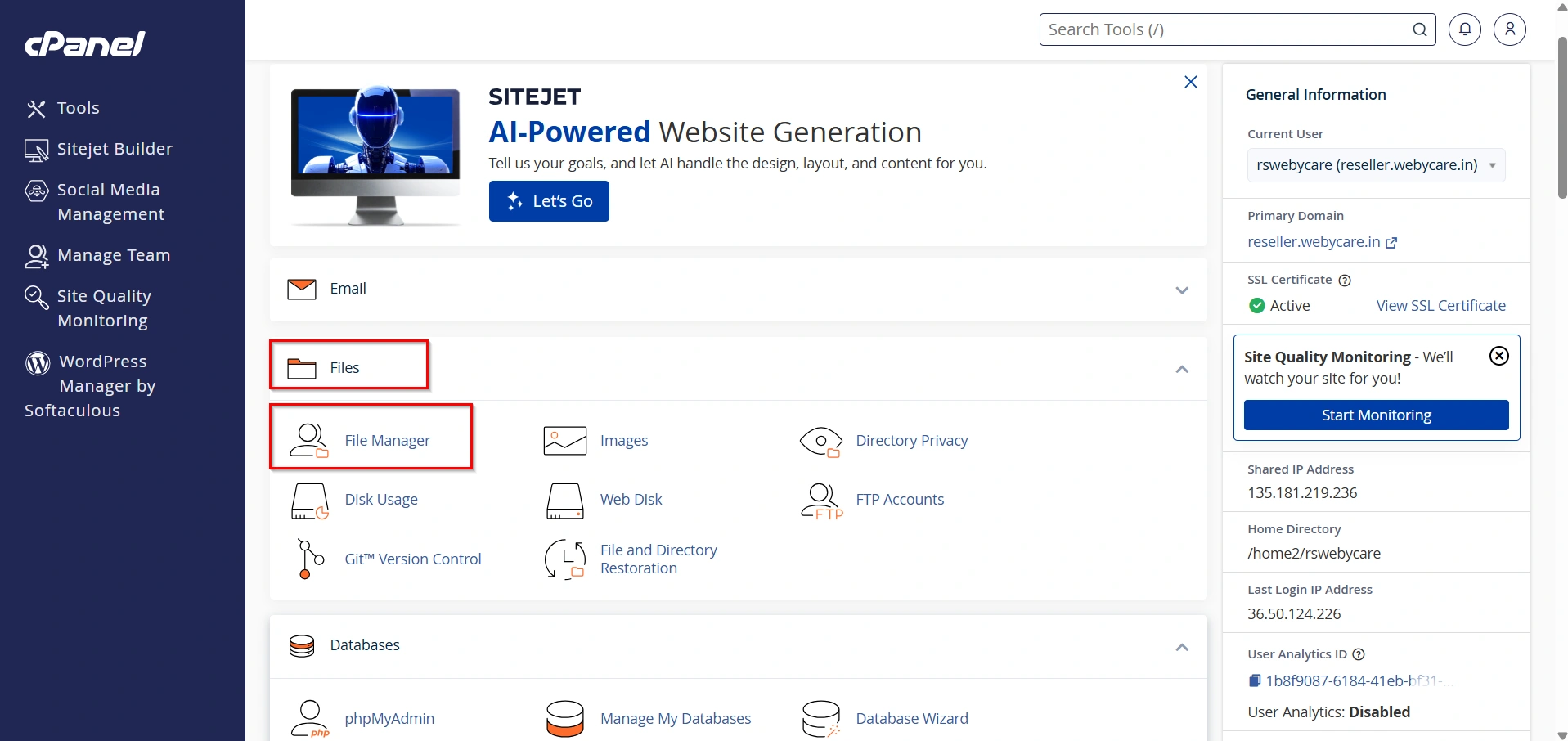 locate-your-wordpress-configuration-file-using-cpanel