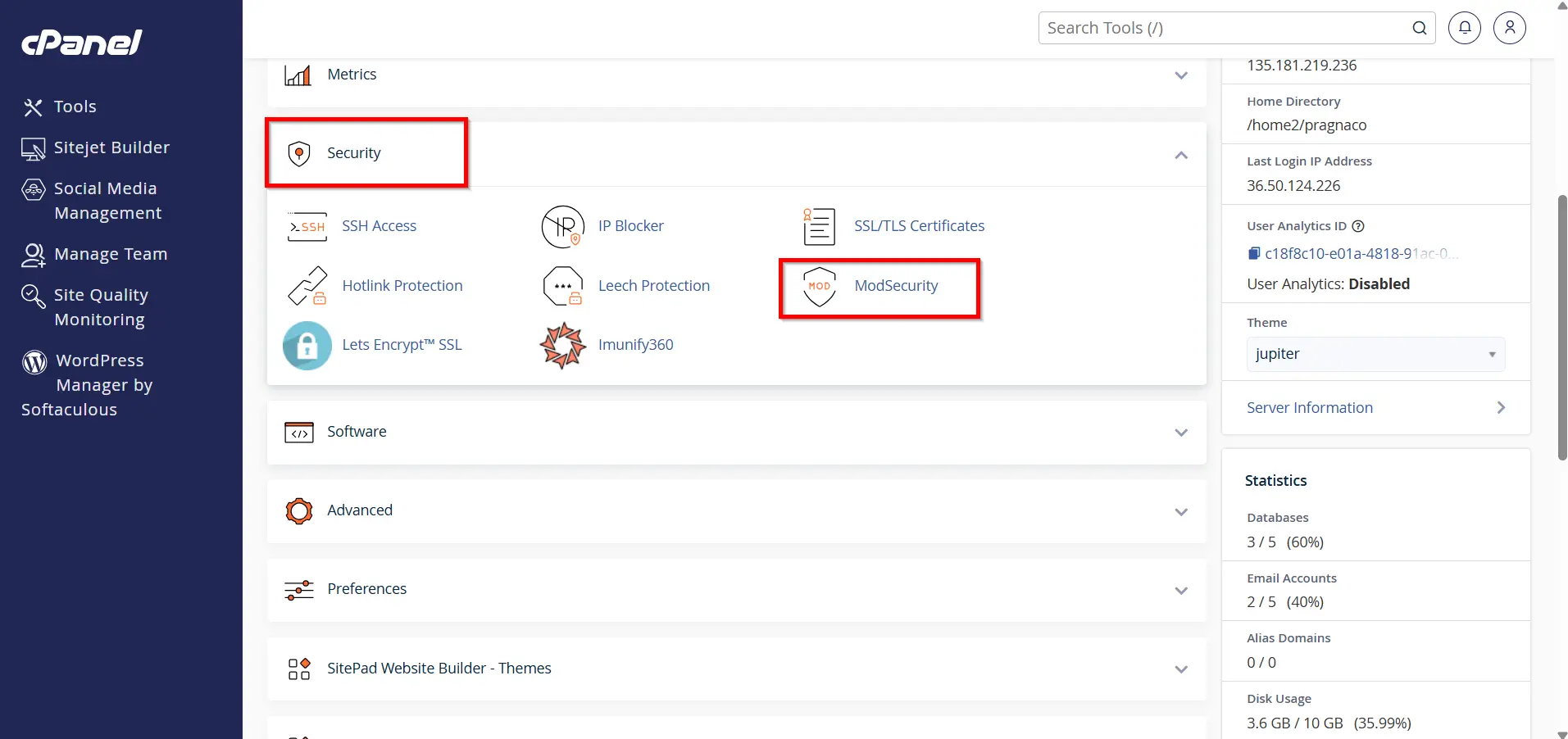 how-to-disable-modsecurity-in-cpanel