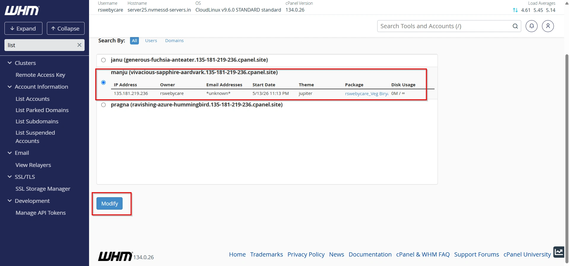 how-to-change-an-account-owner-in-whm