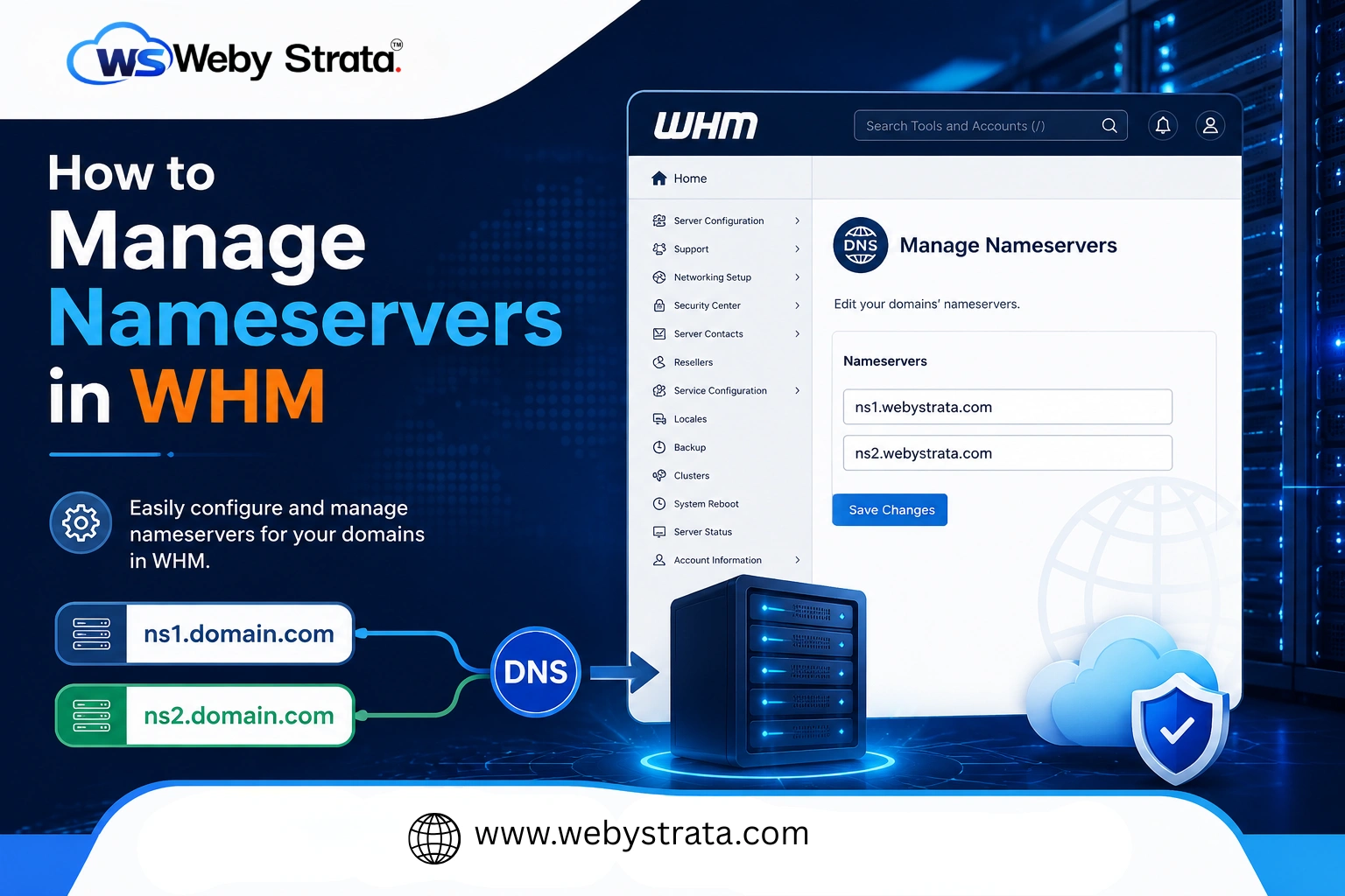 How to Manage Nameservers in WHM