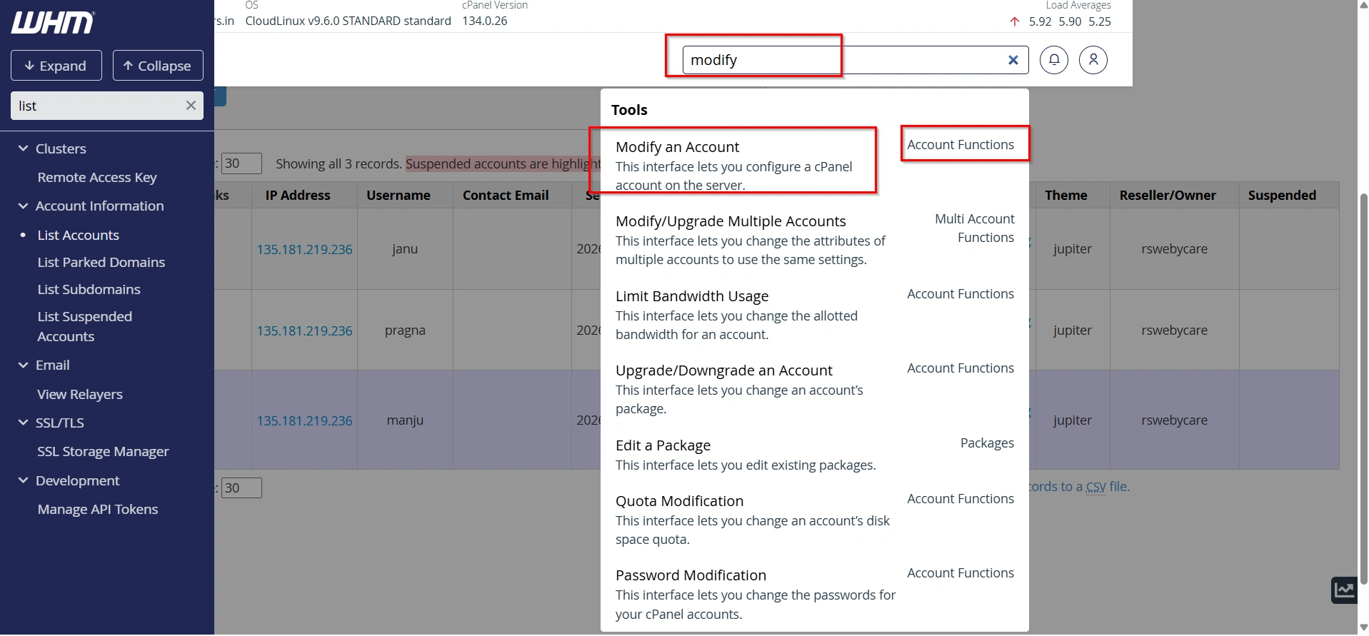 how-to-change-an-account-owner-in-whm