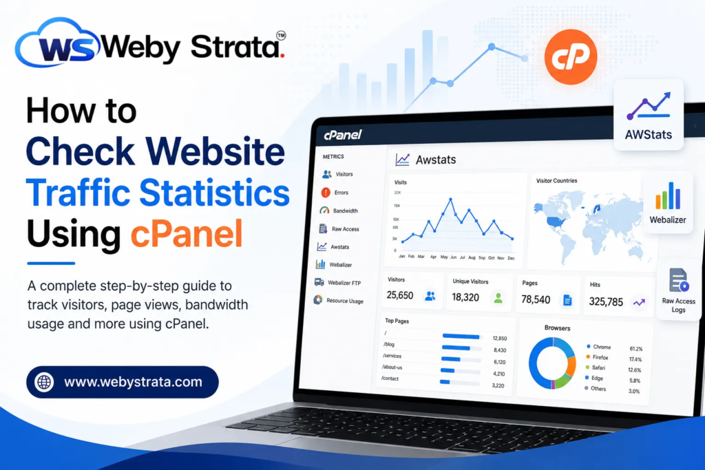 How to Check Website Traffic Statistics Using cPanel